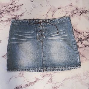 Paris Blues Jean Skirt